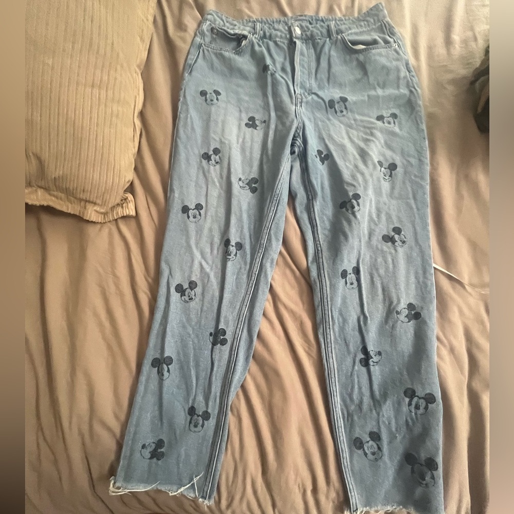 Women's DISNEY jeans by H&M size 14